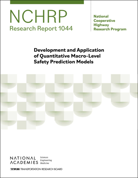 Development and Application of Quantitative Macro-Level Safety Prediction Models