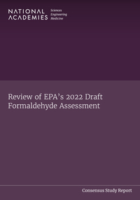 Cover Image: Review of EPA's 2022 Draft Formaldehyde Assessment