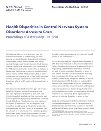 Health Disparities in Central Nervous System Disorders: Access to Care: Proceedings of a Workshop–in Brief