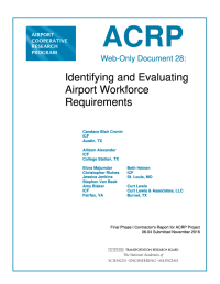 Identifying and Evaluating Airport Workforce Requirements