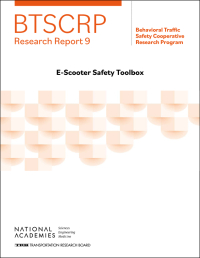 Cover Image: E-Scooter Safety Toolbox