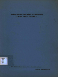 Cover Image: Armed forces enlistment and examining stations (AFEES) audiometry