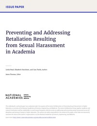 Preventing and Addressing Retaliation Resulting from Sexual Harassment in Academia