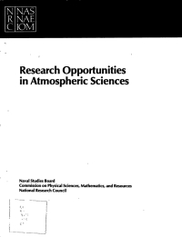 Cover Image: Research opportunities in atmospheric sciences