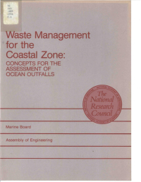 Cover Image: Waste management for the coastal zone