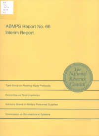 Cover Image: Advisory Board on Military Personnel Supplies Report No. 66