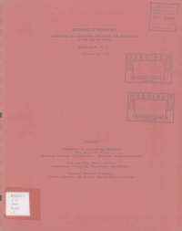 Cover Image: Supplement to proceedings