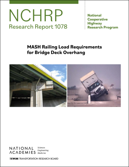 MASH Railing Load Requirements for Bridge Deck Overhang