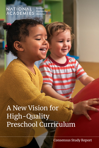 Cover Image: A New Vision for High-Quality Preschool Curriculum