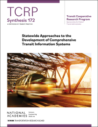Cover Image: Statewide Approaches to the Development of Comprehensive Transit Information Systems