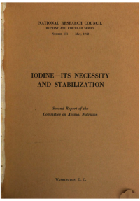 Cover Image: Review of Bloat in Ruminants; a Report of the Committee on Animal Health of the Agricultural Board, Prepared by the Subcommittee on Bloat. H.H. Cole, Chairman ... [Et Al.].