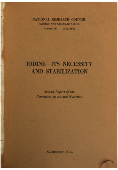 Review of Bloat in Ruminants; a Report of the Committee on Animal Health of the Agricultural Board, Prepared by the Subcommittee on Bloat. H.H. Cole, Chairman ... [Et Al.].