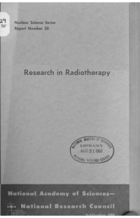 Cover Image: Research in Radiotherapy