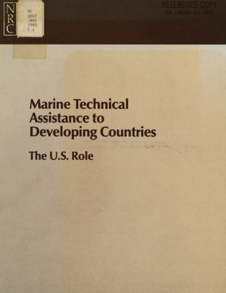 Marine Technical Assistance to Developing Countries: The U.S. Role