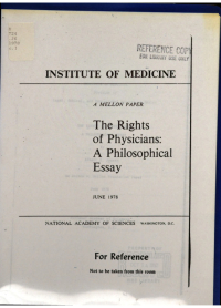 Cover Image: Rights of Physicians