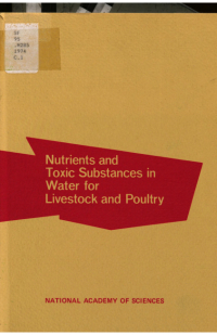 Cover Image: Nutrients and Toxic Substances in Water for Livestock and Poultry: a Report.