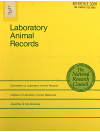 Cover Image: Laboratory Animal Records