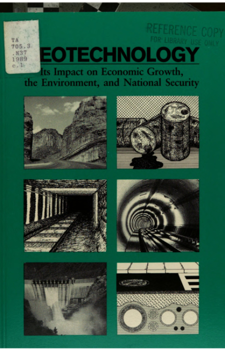 Geotechnology: Its Impact on Economic Growth, the Environment, and National Security