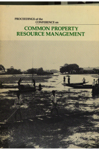 Cover Image: Proceedings of the Conference on Common Property Resource Management
