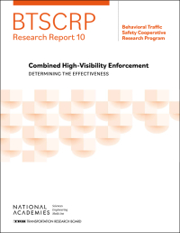 Cover Image: Combined High-Visibility Enforcement: Determining the Effectiveness