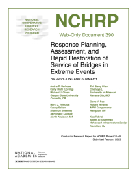 Cover Image: Response Planning, Assessment, and Rapid Restoration of Service of  Bridges in Extreme Events: Background and Summary