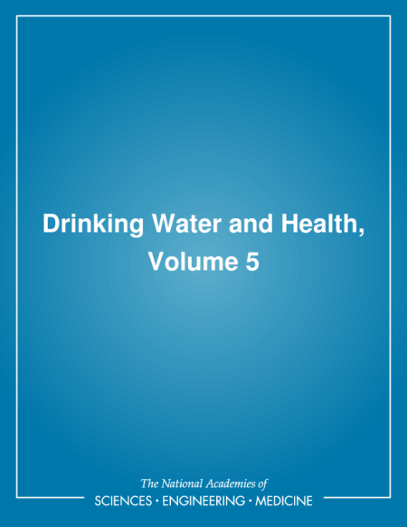 Cover: Drinking Water and Health,: Volume 5
