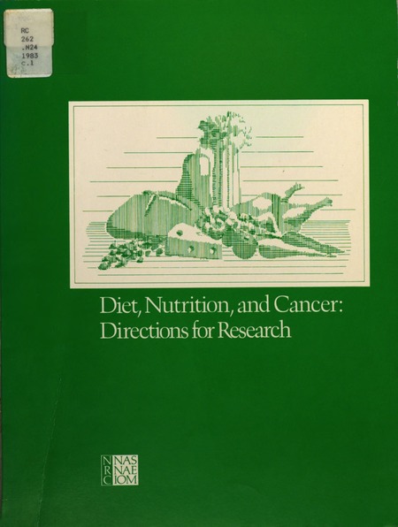 Diet, Nutrition, and Cancer: Directions for Research