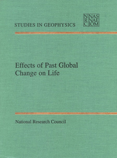 Cover:Effects of Past Global Change on Life