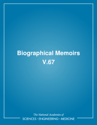 Cover Image: Biographical Memoirs