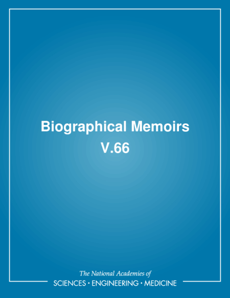 Biographical Memoirs: Volume 66