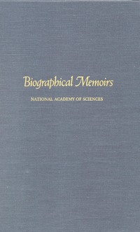 Cover Image: Biographical Memoirs