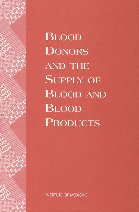 Cover: Blood Donors and the Supply of Blood and Blood Products