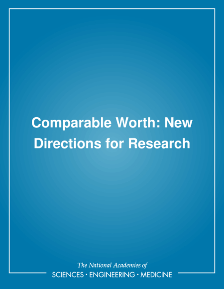 Cover: Comparable Worth: New Directions for Research