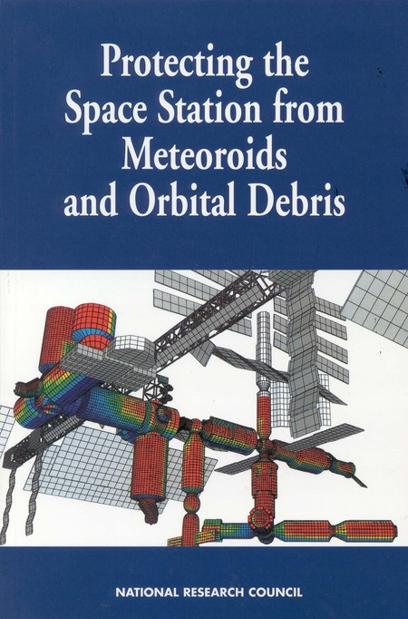 Cover: Protecting the Space Station from Meteoroids and Orbital Debris