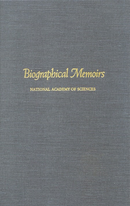 Cover: Biographical Memoirs: Volume 44