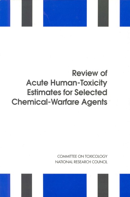 Cover: Review of Acute Human-Toxicity Estimates for Selected Chemical-Warfare Agents