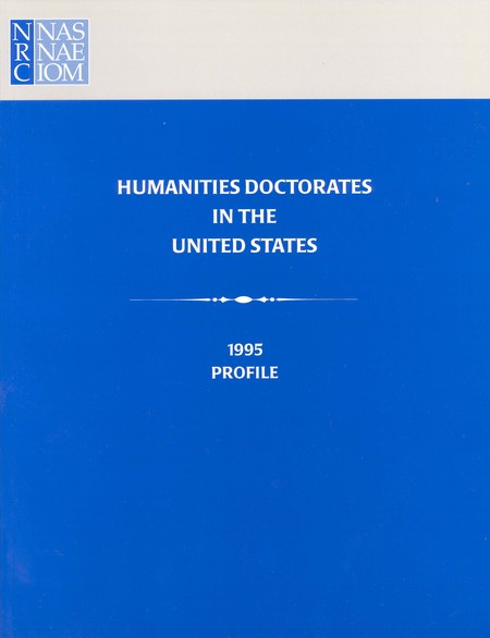 Humanities Doctorates in the United States: 1995 Profile