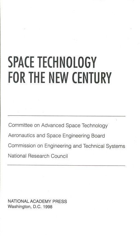 Space Technology for the New Century