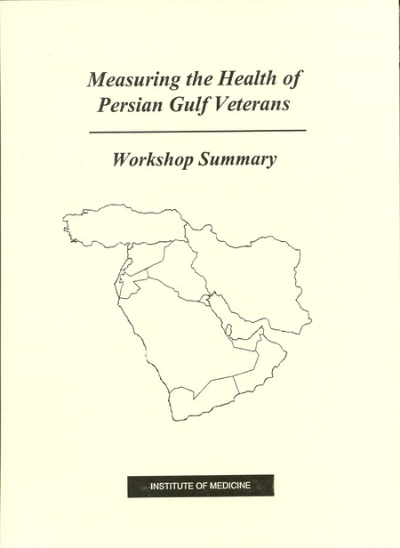 Cover: Measuring the Health of Persian Gulf Veterans: Workshop Summary