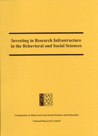 Investing in Research Infrastructure in the Behavioral and Social Sciences