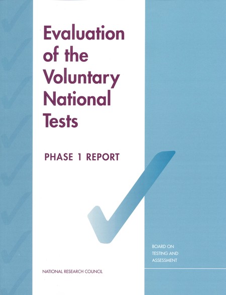 Evaluation of the Voluntary National Tests: Phase 1