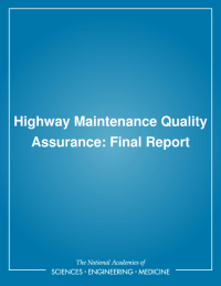 Highway Maintenance Quality Assurance: Final Report