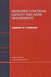 Measuring Functional Capacity and Work Requirements: Summary of a Workshop