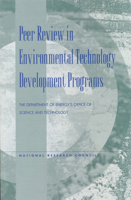 Peer Review in Environmental Technology Development Programs