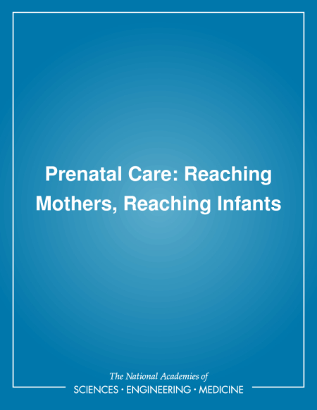 Prenatal Care: Reaching Mothers, Reaching Infants