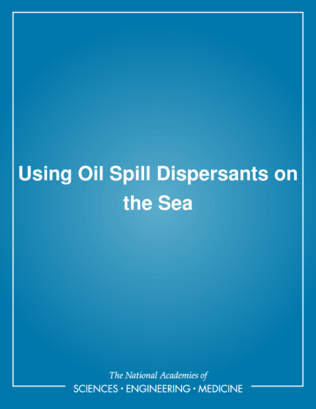 Cover: Using Oil Spill Dispersants on the Sea