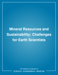 Mineral Resources and Sustainability: Challenges for Earth Scientists