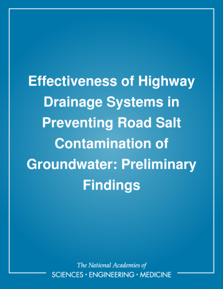 Effectiveness of Highway Drainage Systems in Preventing Road Salt Contamination of Groundwater: Preliminary Findings