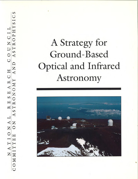A Strategy for Ground-Based Optical and Infrared Astronomy