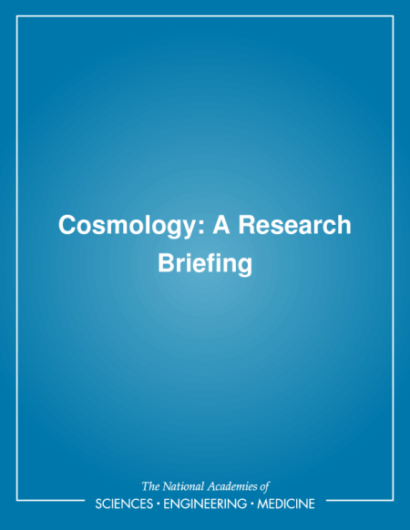 Cover: Cosmology: A Research Briefing